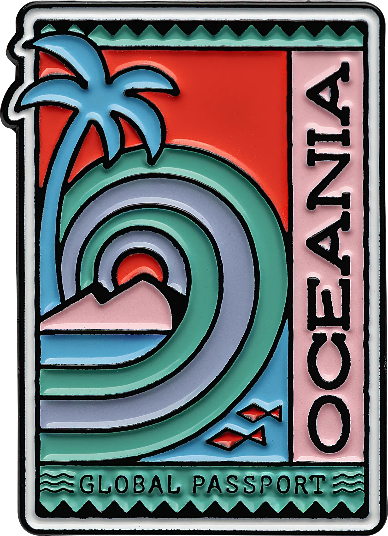 Oceania pin