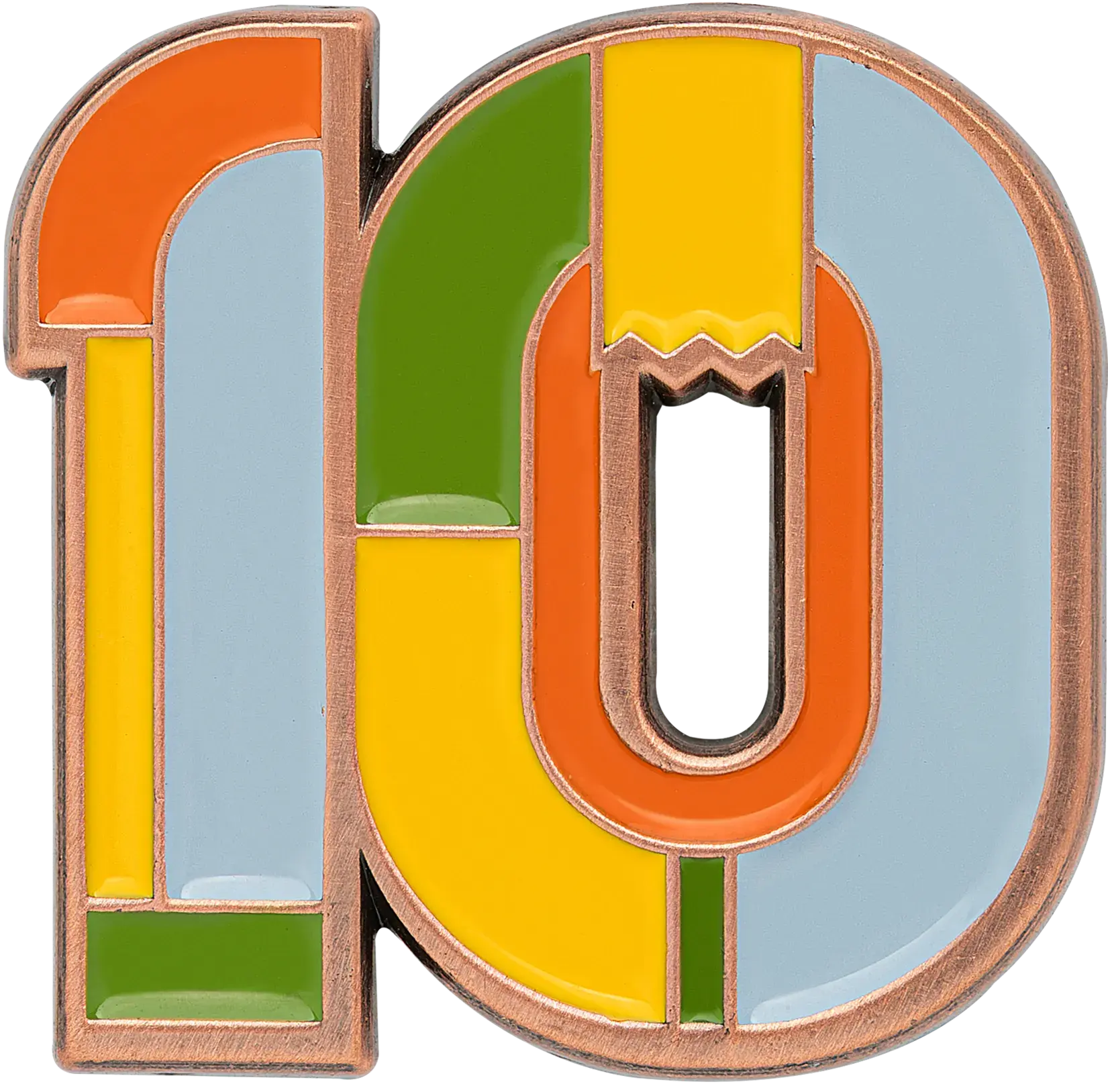 Level 10 pin
