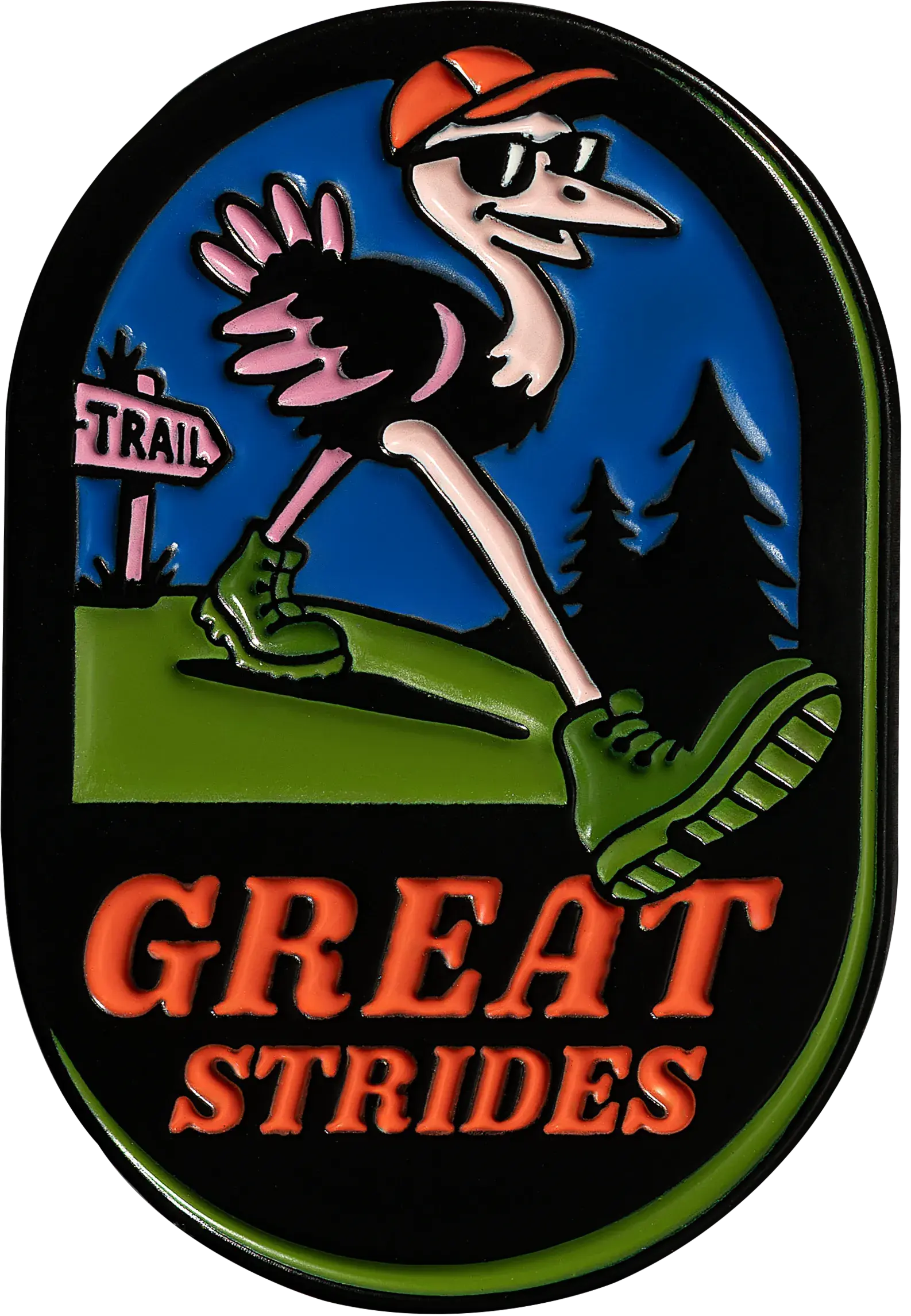 Great Strides pin