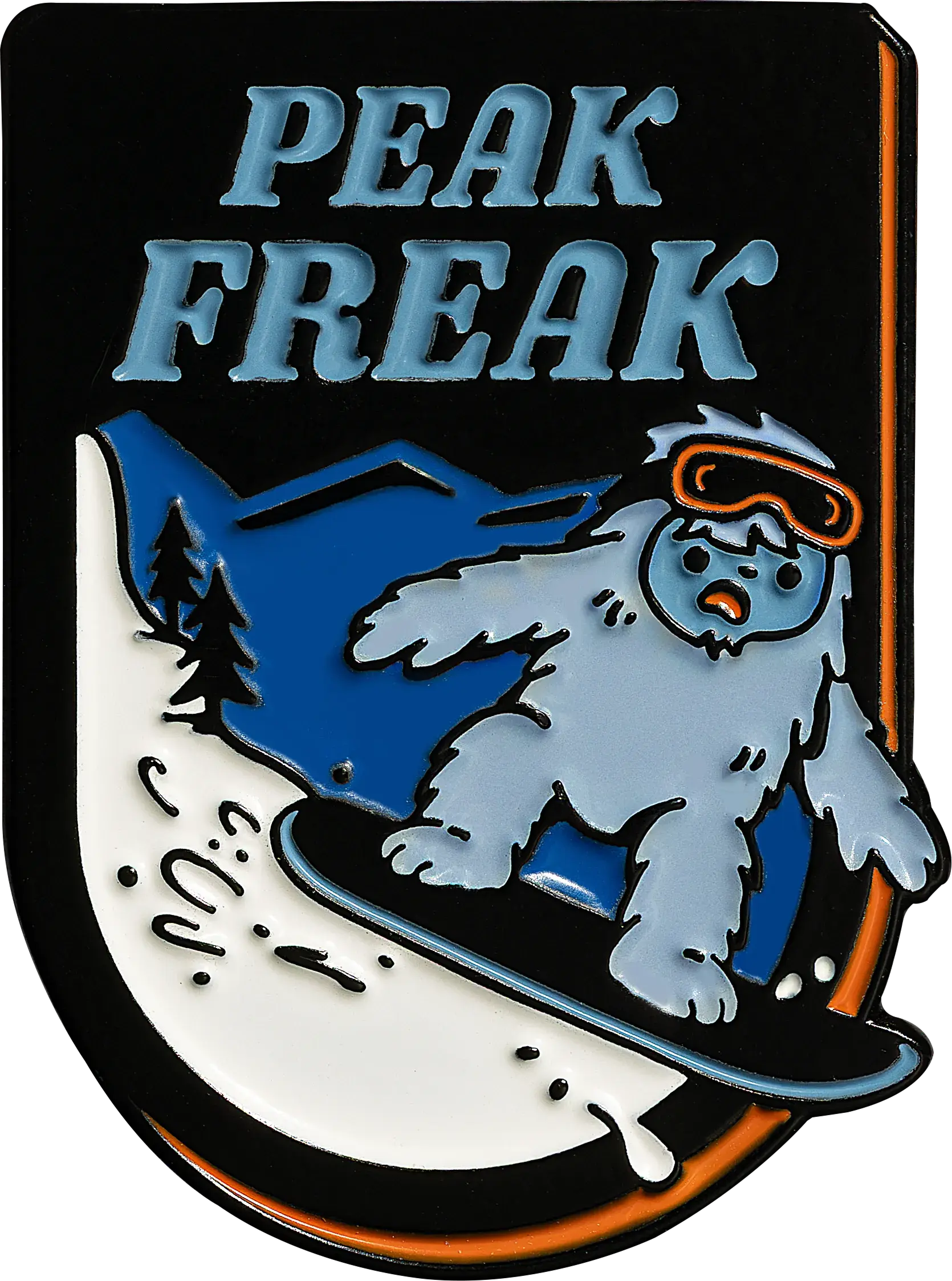Peak Freak pin