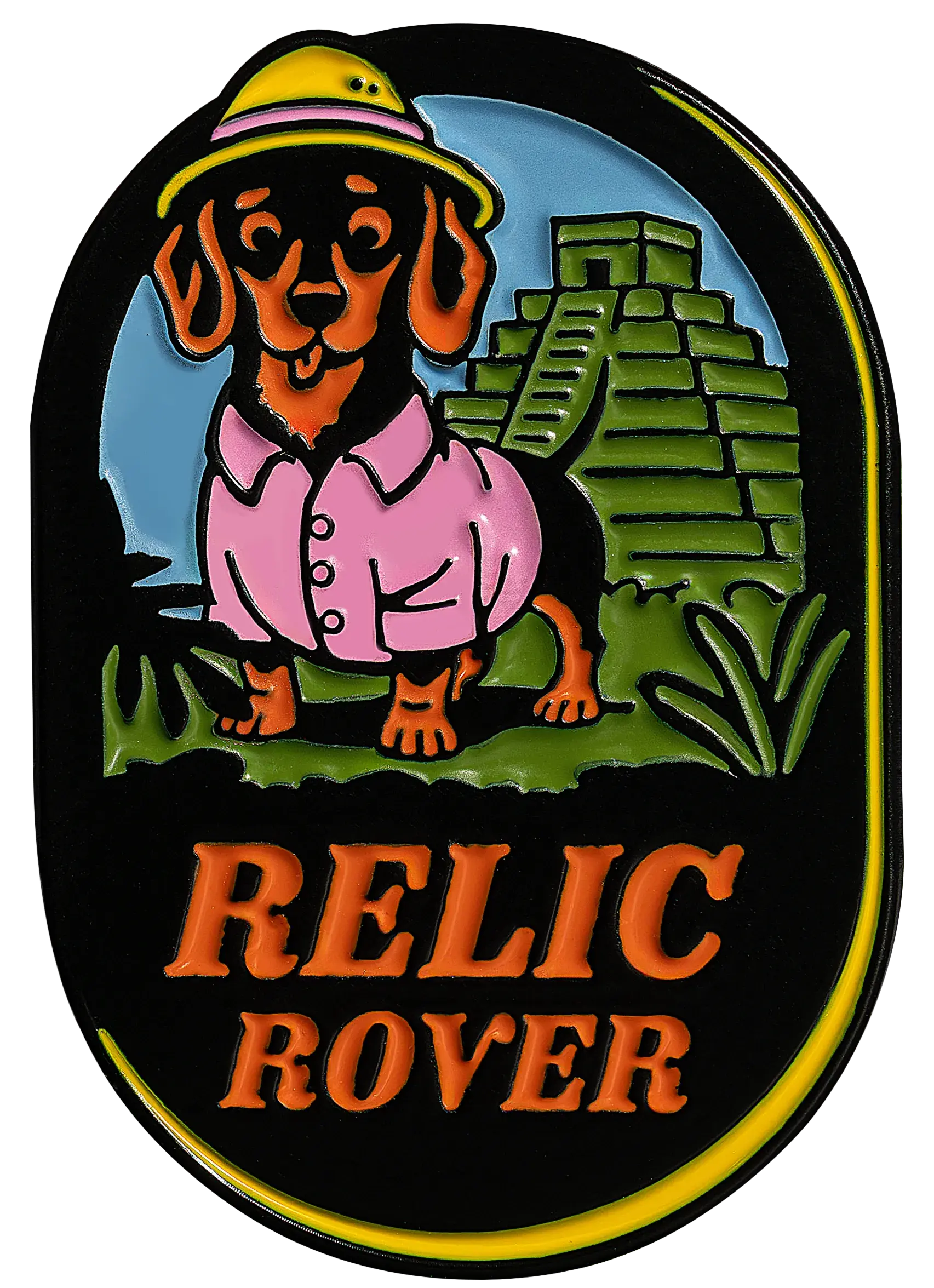 Relic Rover pin