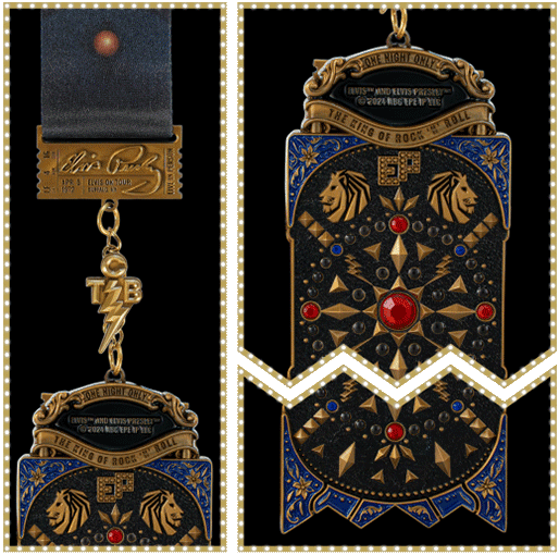 elvis medal details