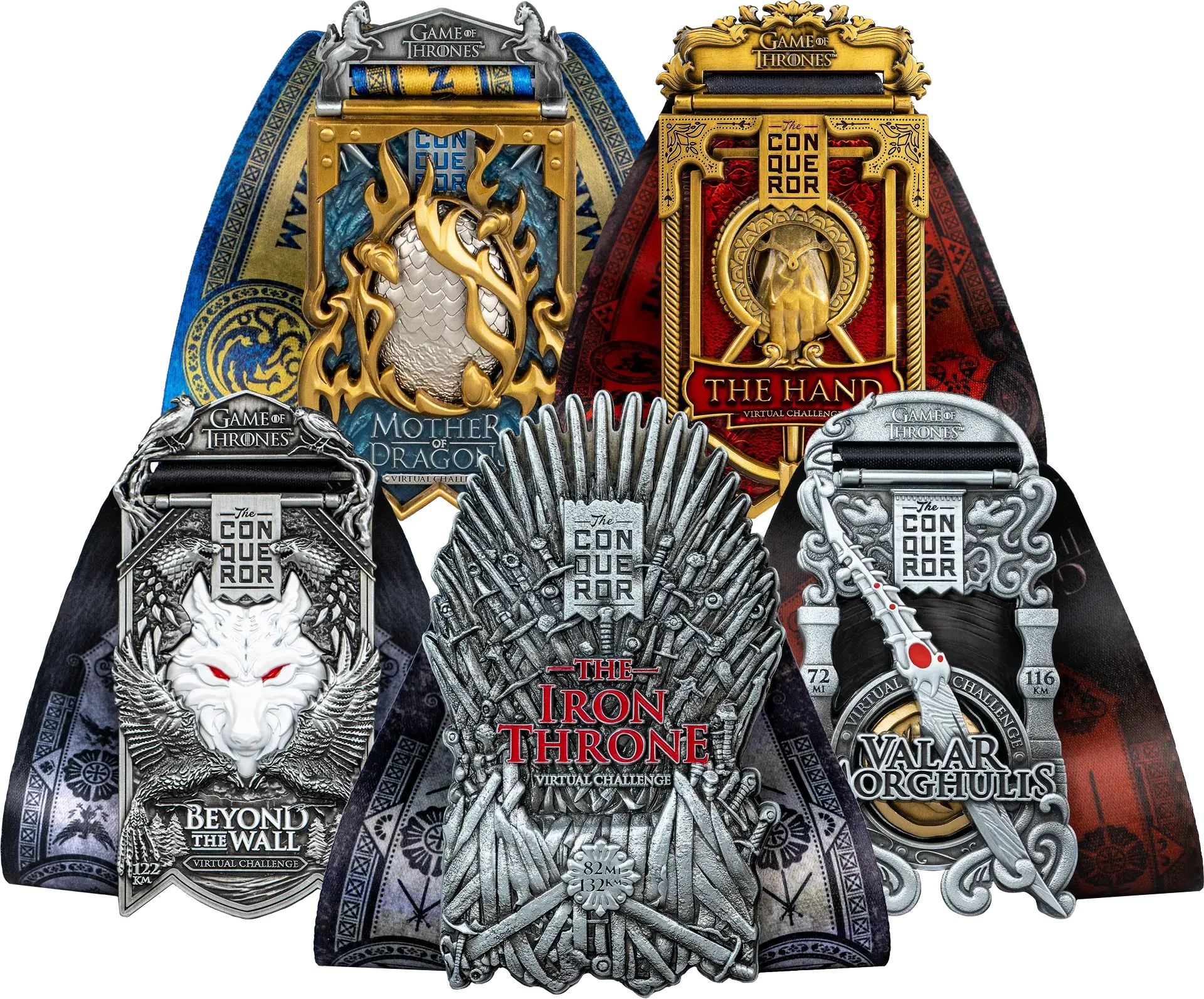 Beyond the Wall Virtual Challenge medal