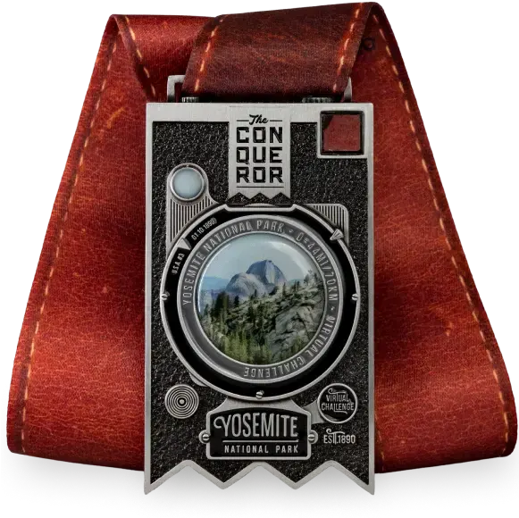 Yosemite Virtual Challenge medal