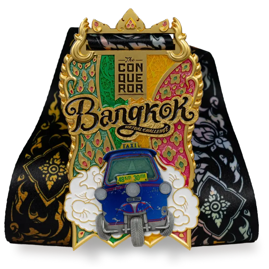 Bangkok Virtual Challenge medal