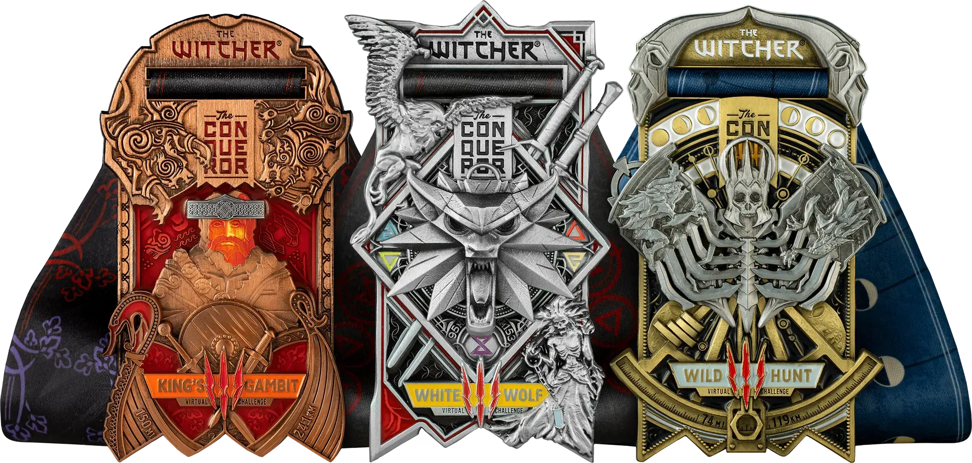 The Witcher Virtual Challenge medal