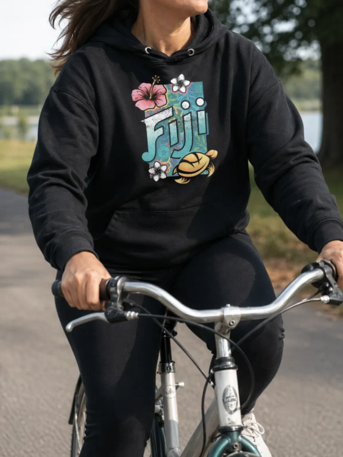 Fiji Virtual Challenge apparel - Vintage Black