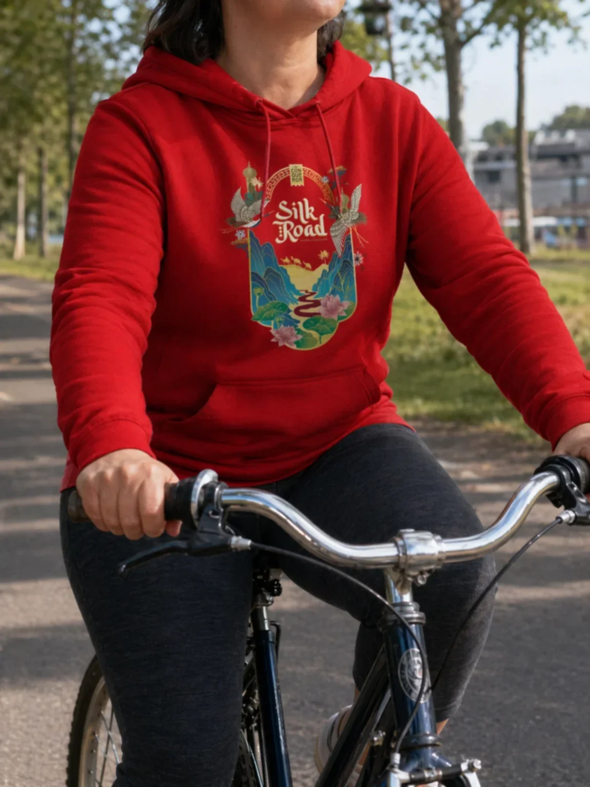 Silk Road Virtual Challenge apparel - Black