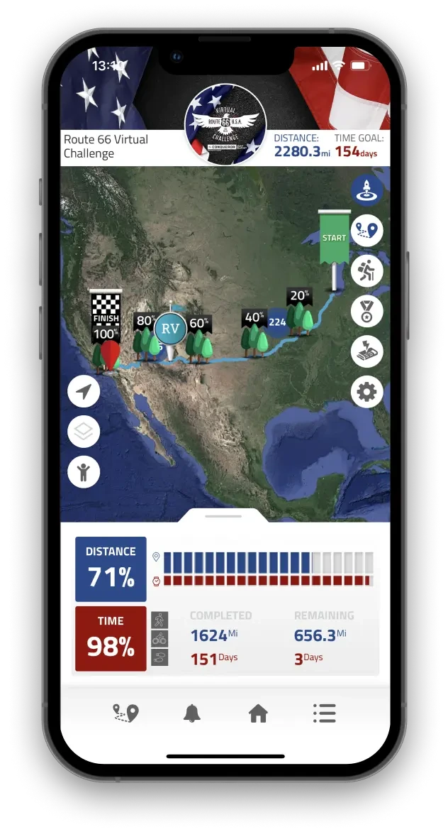 Virtually travel to Route 66