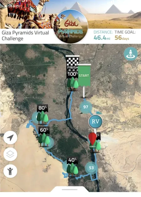 Virtually travel to Giza Pyramids