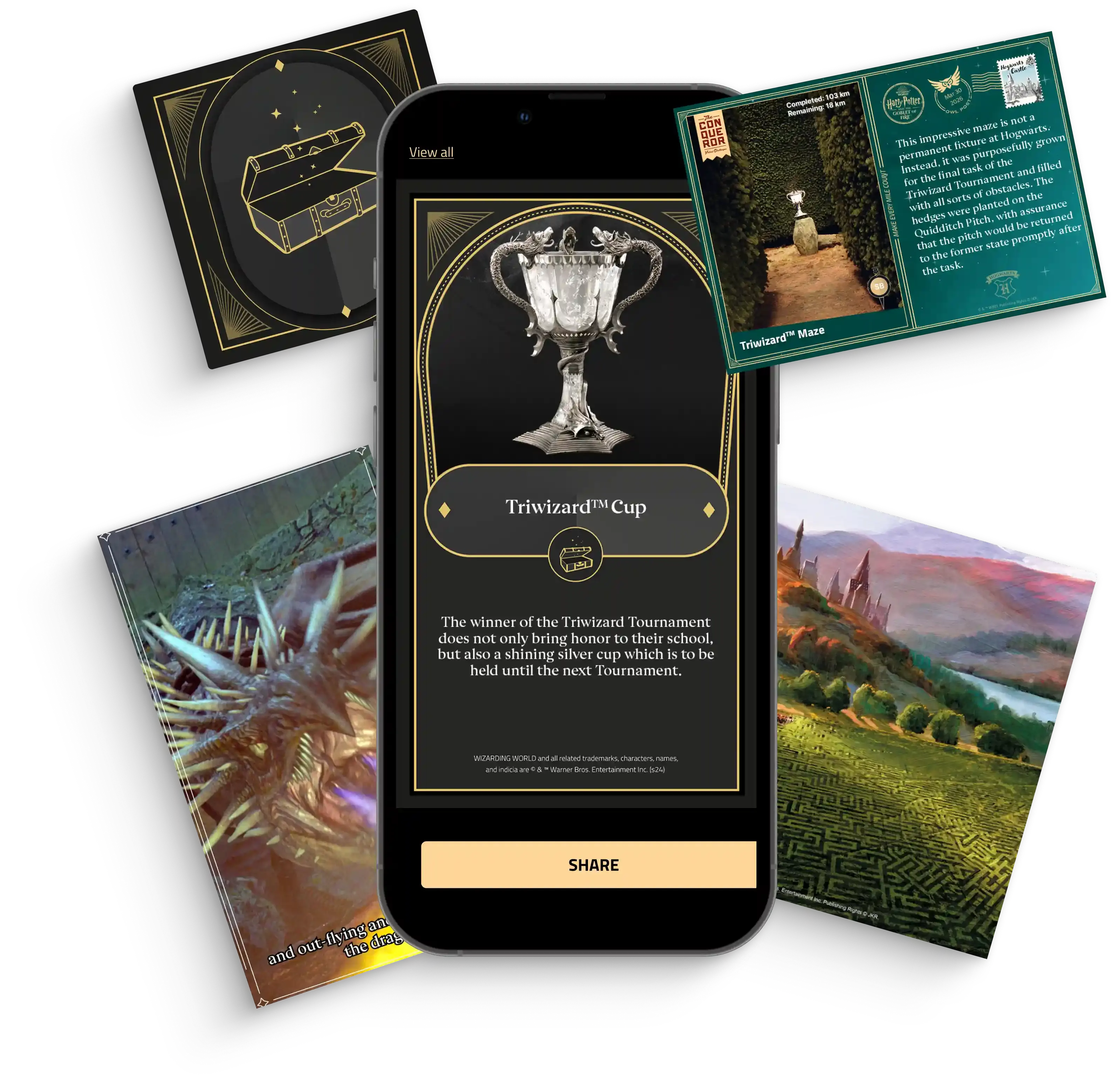 HP4 in app rewards