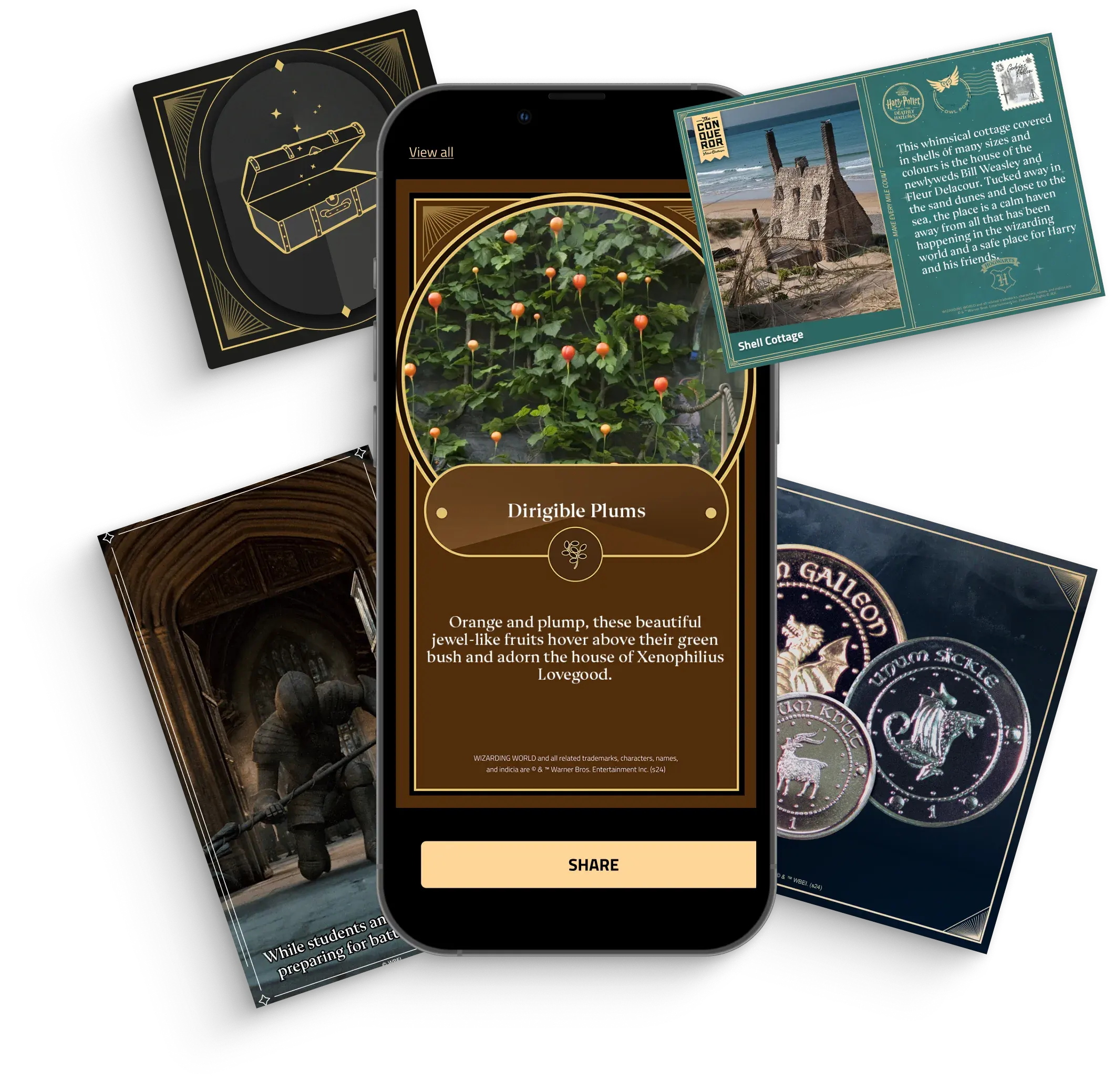 HP7 in app rewards
