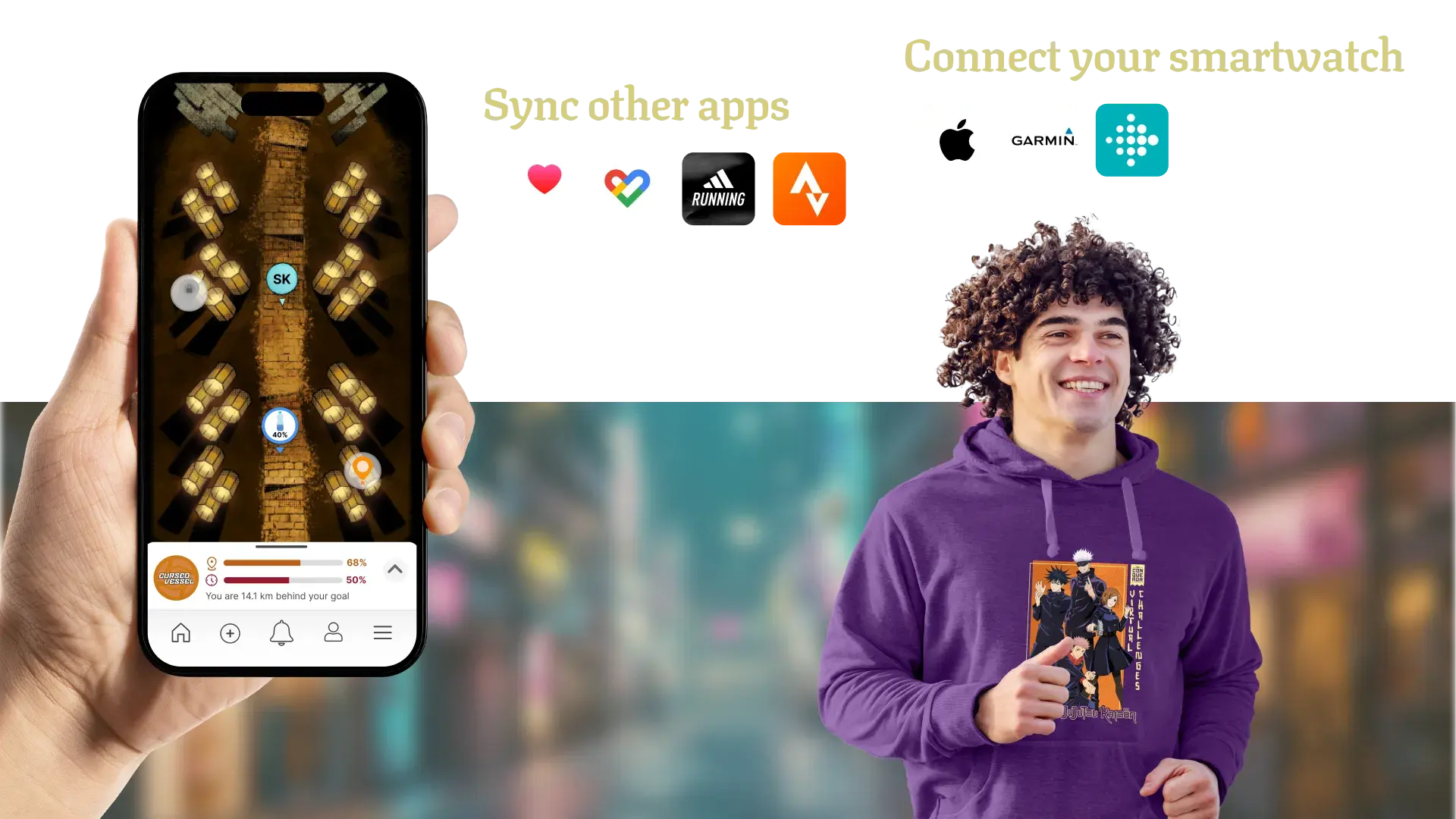 JUJU app connection section desktop