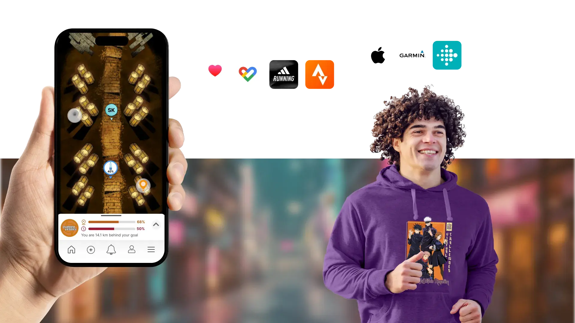 JUJU1 app connection section desktop