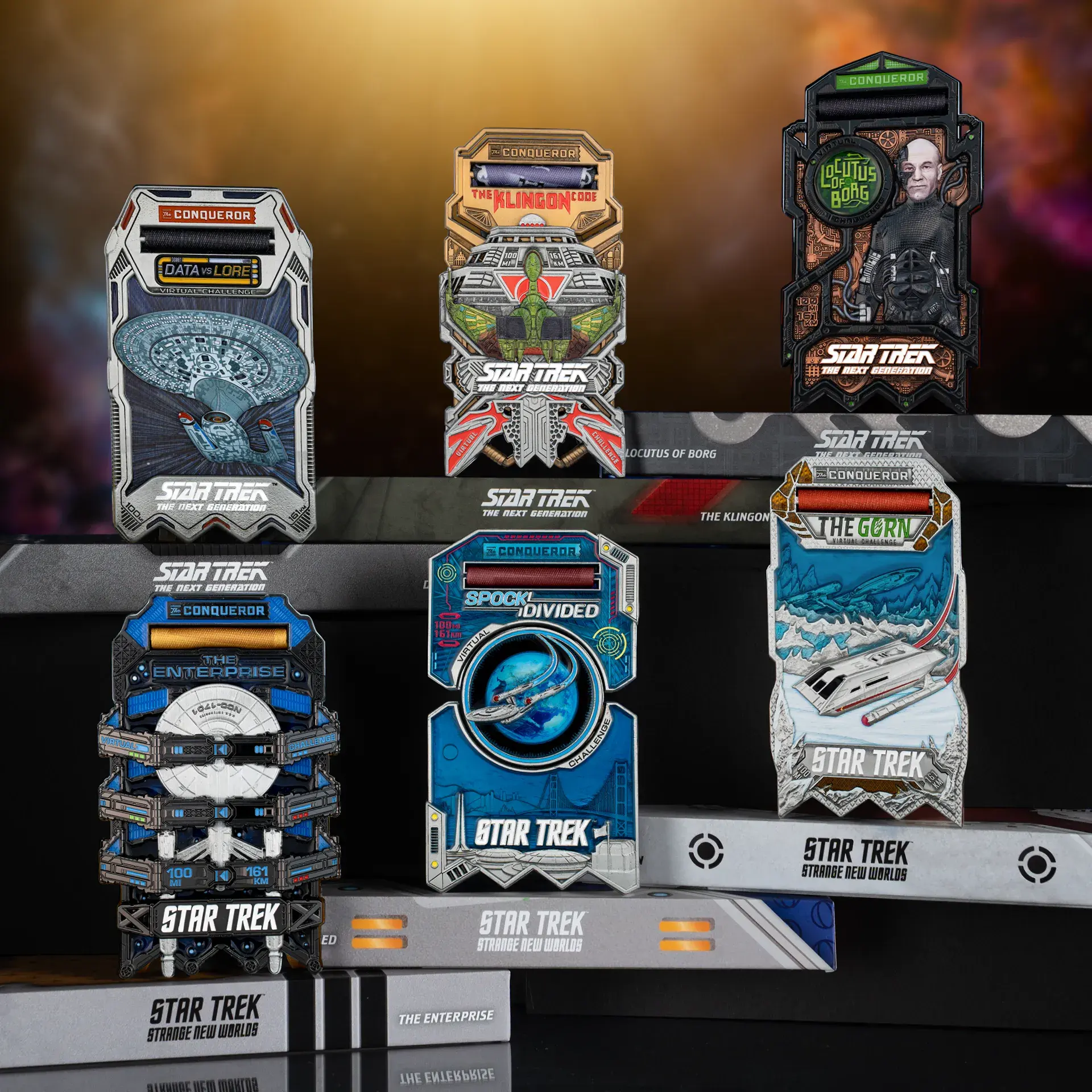 ST medals showcase