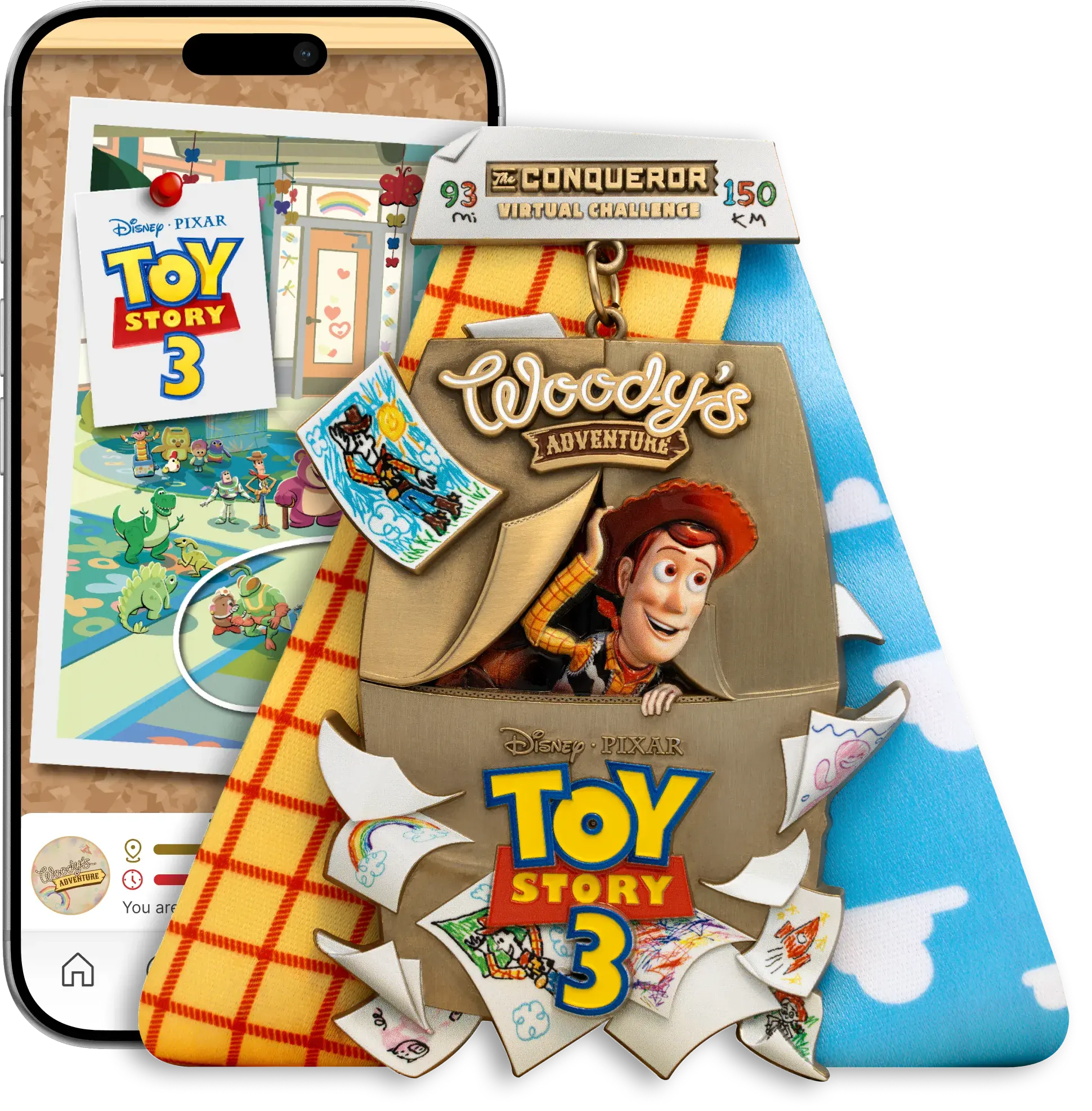 TOY3 medal map