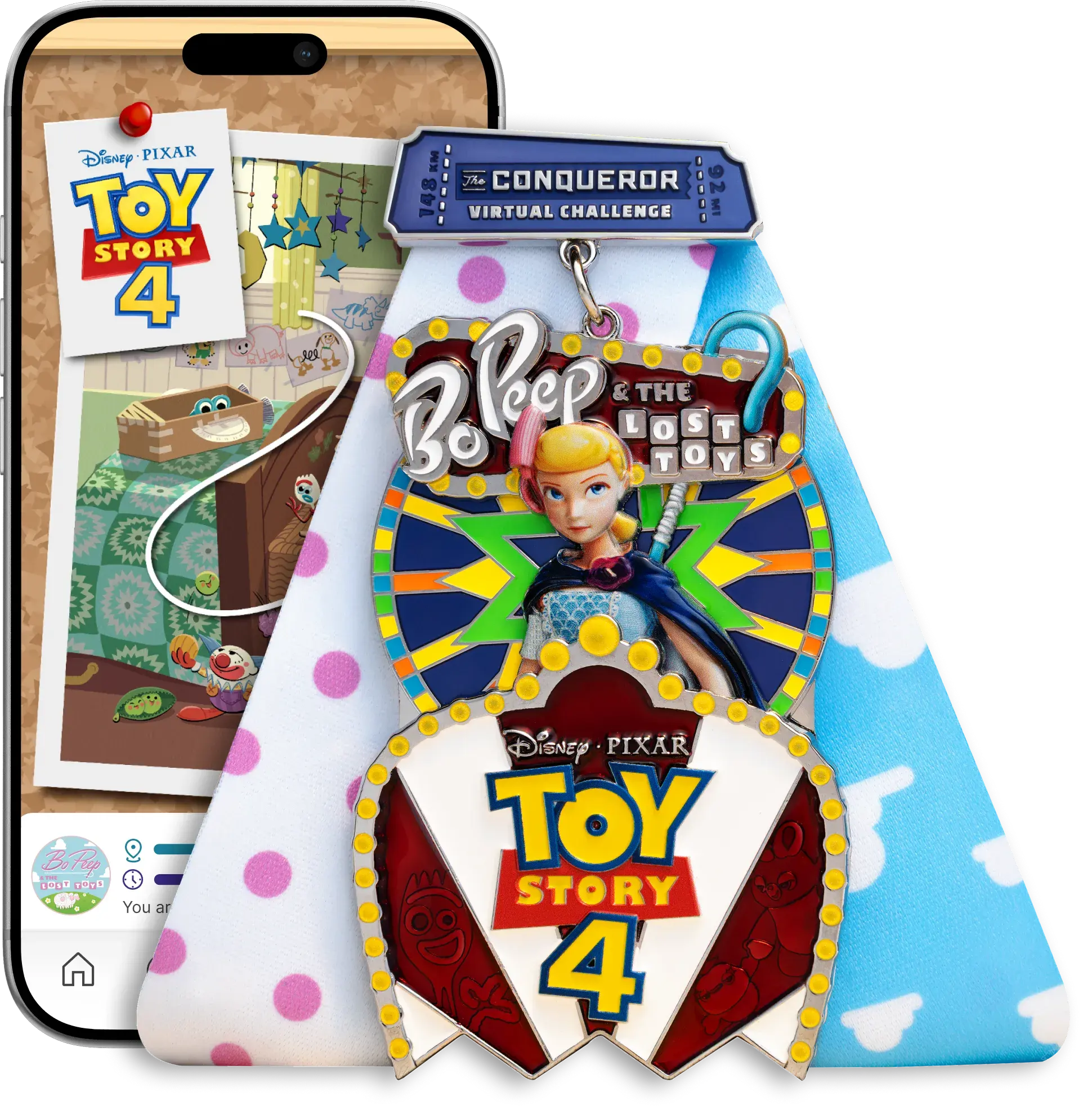 TOY4 medal map