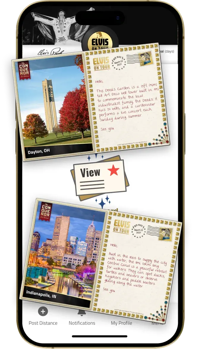 Tour postcards 2