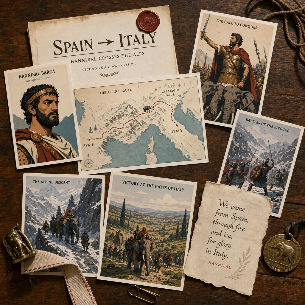 Hannibal Crosses the Alps