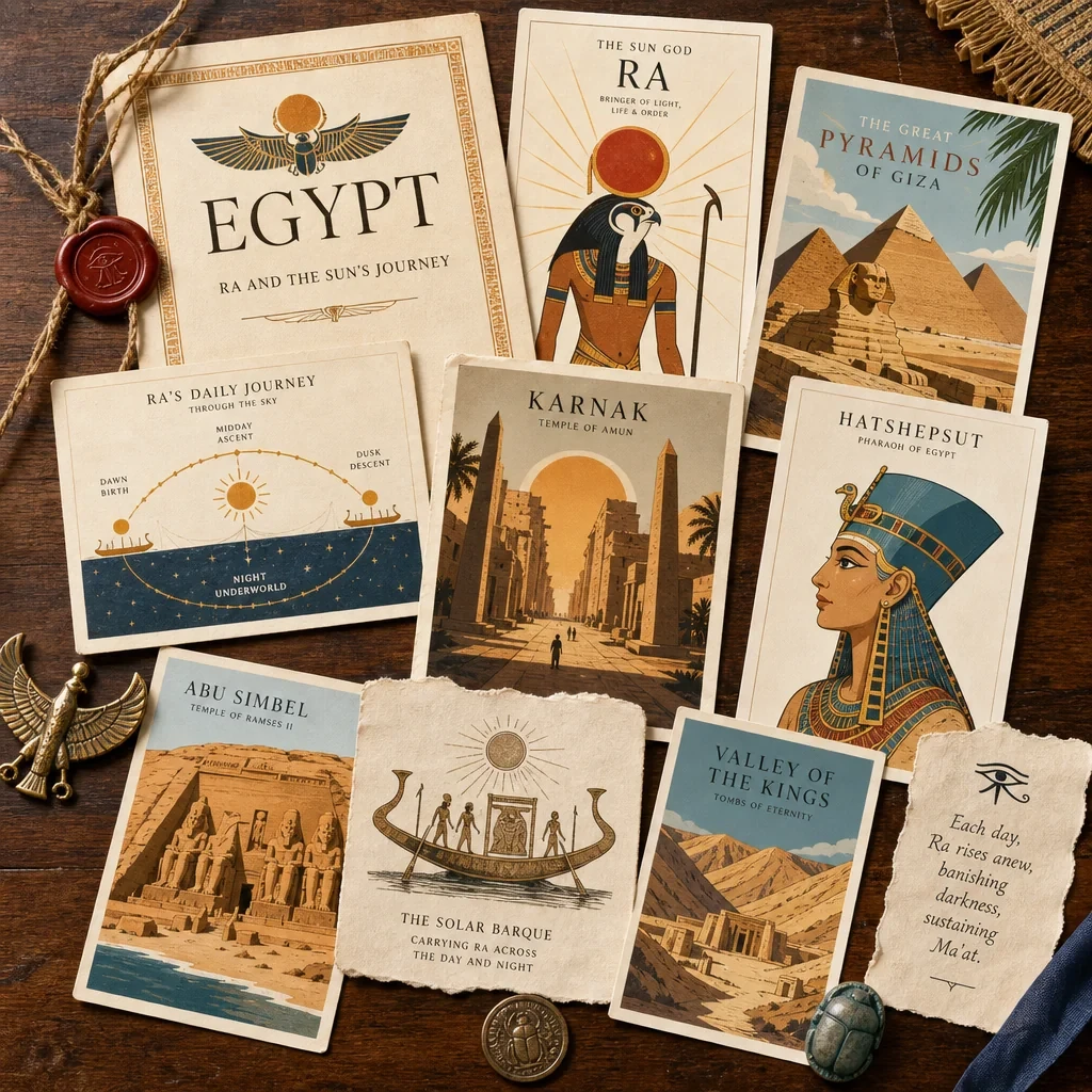 Ra and the Sun’s Journey