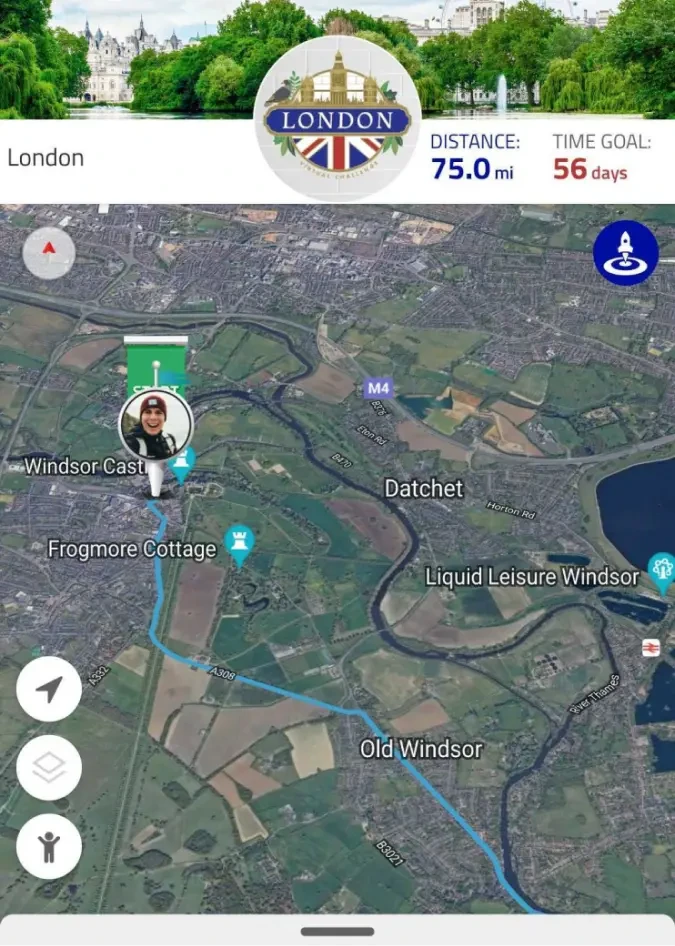 Virtually travel to London