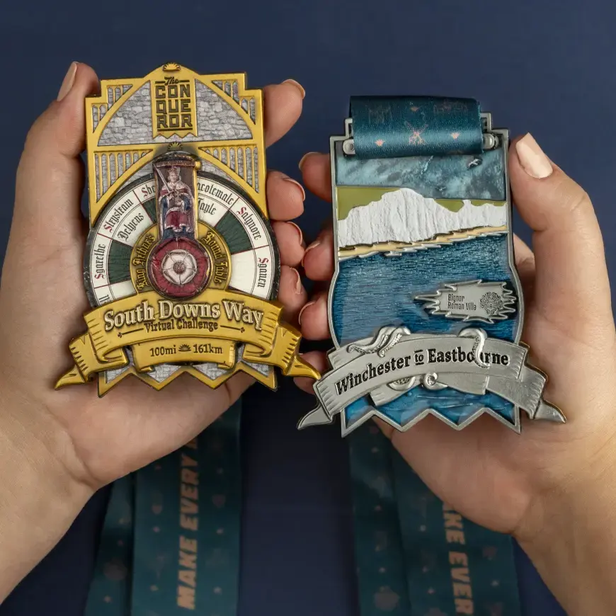South Downs Way medal