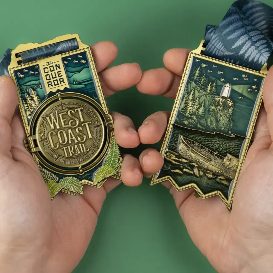 West Coast Trail medal