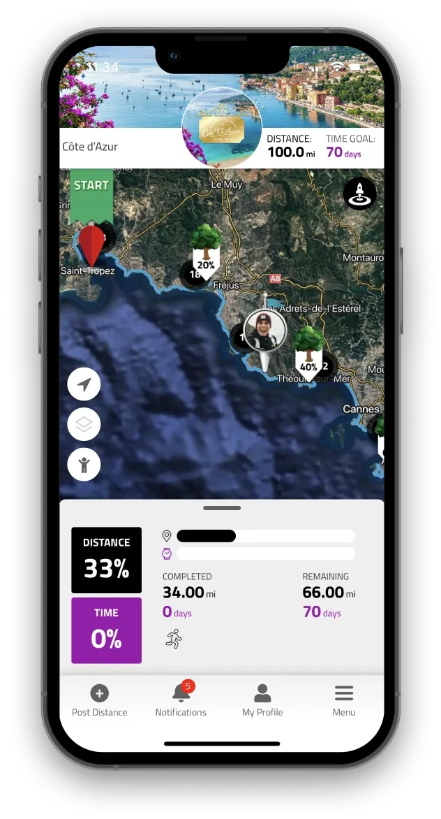 Virtually travel to Côte d'Azur