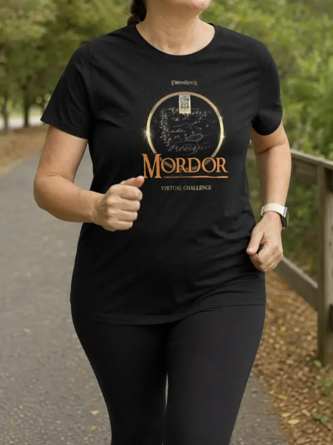 Mordor Virtual Challenge Short-sleeve unisex t-shirt